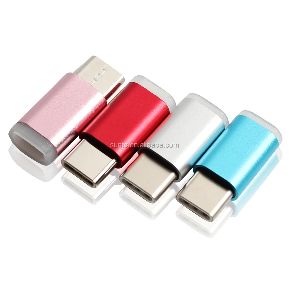 

USB 3.1 Type-C Male to Micro USB Female USB-C Data Charging OTG Adapter Type C Converter for Apple Macbook/Pro, ChromeBook Pixe