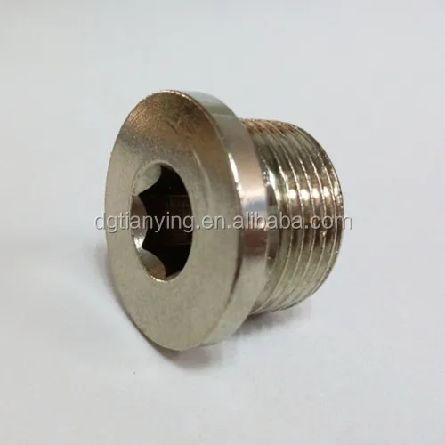 Perko Garboard Brass Drain And Plug Kit - 165253, Livewells & Bilge