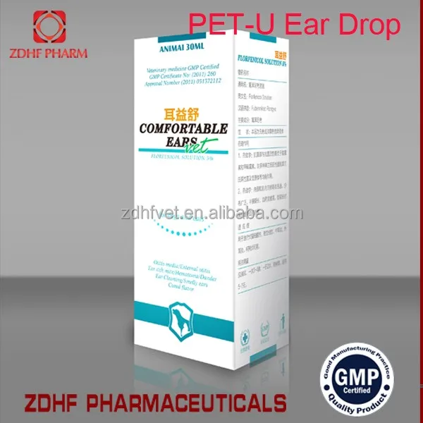 florfenicol ear drops dog