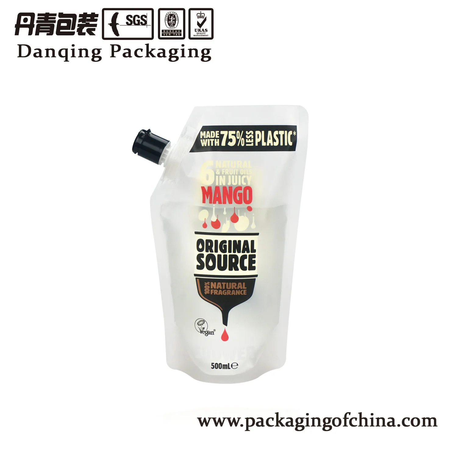 China suppliers DQ PACK New products stand up doypack for food packaging liquid pouch