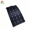 Marine high efficiency 100W 110W ETFE semi flexible solar panel