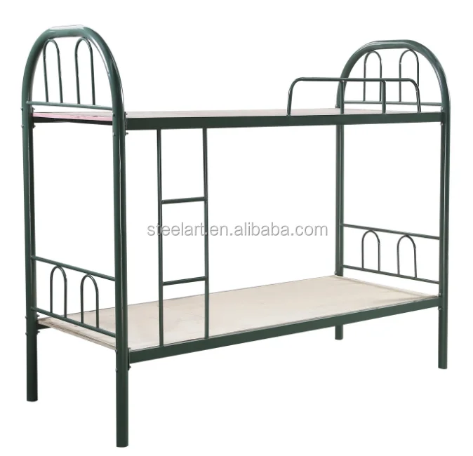 Apartment Building Used Dubai Bunk Bed Steel Bunk Bed Wholesale Cheap