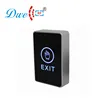 2019 new products 12V access control infrared exit button switch touch push button with two color LED NO/NC/COM