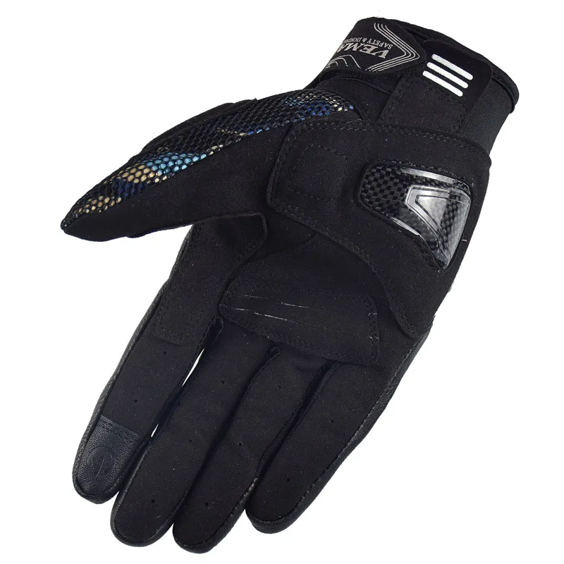 Vemar Carbon Fiber Motocross Gloves Summer Motorcycle Gloves Protection