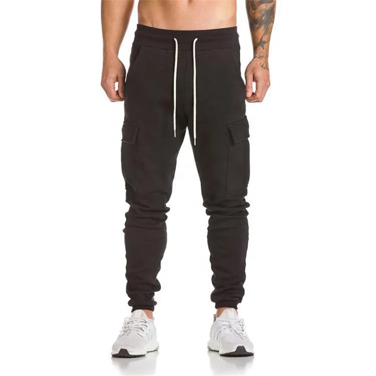 

Track Pants Men Custom Tracksuit Bottoms, Men Joggers, Black;dark gray;red