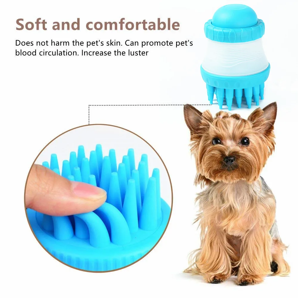 As Seen As On Tv Multifunction Dog Silicone Comb Pet Bath Massage Brush Buy Pet Brush As Seen