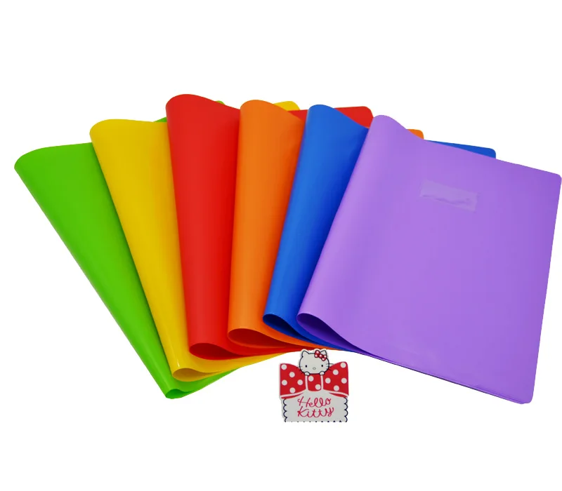 
factory waterproof book cover custom colorful book cover plastic book cover 