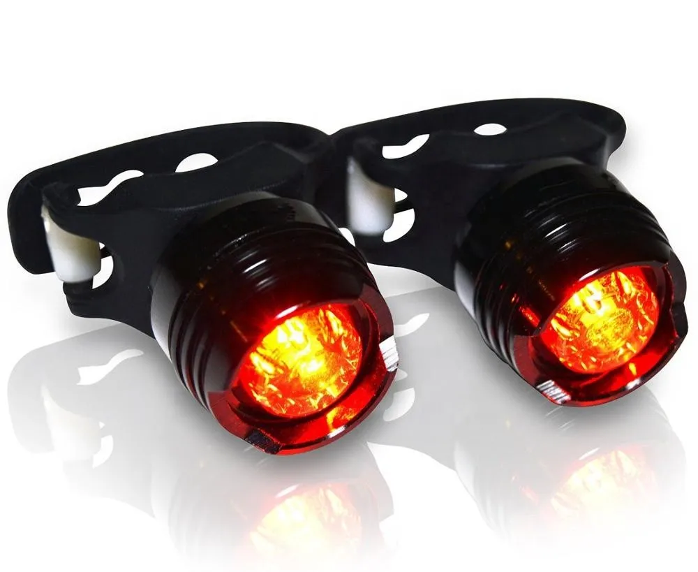 Mini Bike Light Head Tail Waterproof Led Bike Light Set Battery Front