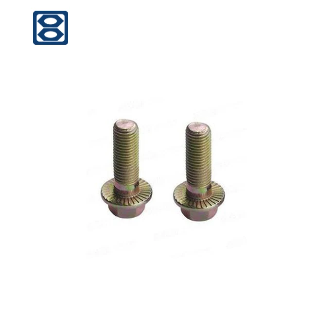 
Factory high strength hex flange bolt of DIN6921 