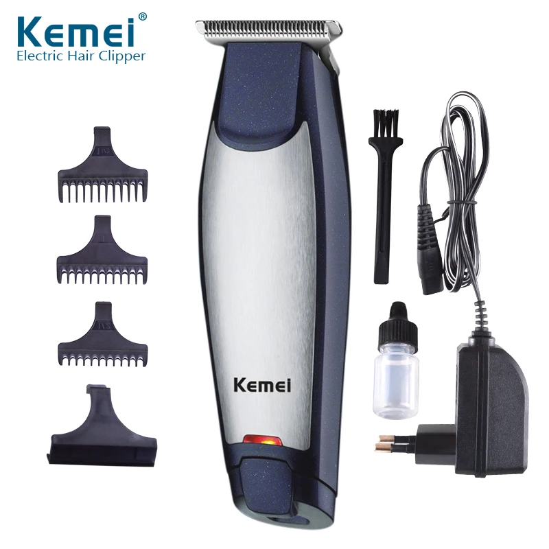 Kemei Rechargeable Electric Hair Clipper Trimmer High Performance T