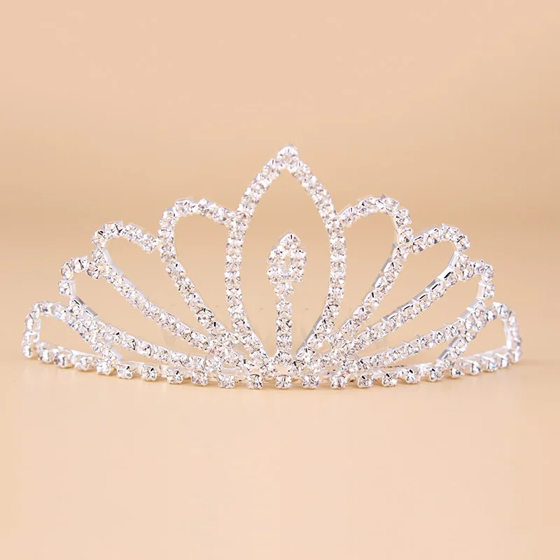 Wholesale Bulk Princess Rhinestone Pageant Crowns And Tiaras Rhinestone