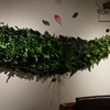 uv resistance artificial boxwood panel system vertical garden modules plastic portable fence artificial autumn leaves vertical