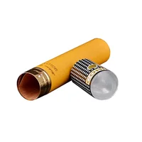 

Costom logo & design aluminium cigar tube