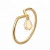 Women Light Bulb silver simple gold ring designs