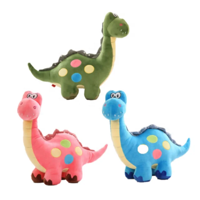 Dropshipping 38cm Dinosaur Plush Toys Cute Cartoon Dinosaur Stuffed