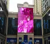 tempered glass fireplace screen programmable led sign
