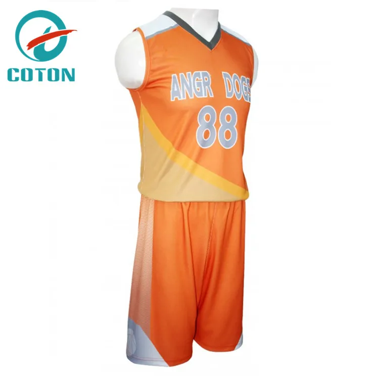 UVRCOS Jersey Design Yellow Basketball Sublimation Customizing Basketball Sports Clothes Outdoor Playing