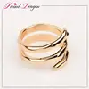Alibaba wholesale fancy custom gold plated ring designs