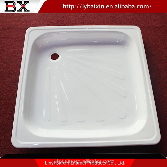 Bathroom Use High Quality many styles simple high quality base enameled steel shower tray