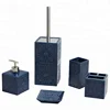 BX Group ceramic luxury home bathroom accessories set with engraving pattern