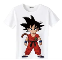 

ecowalson Men Dragon Ball 3D Print Short Sleeve Pullover Regular Fit T-Shirt