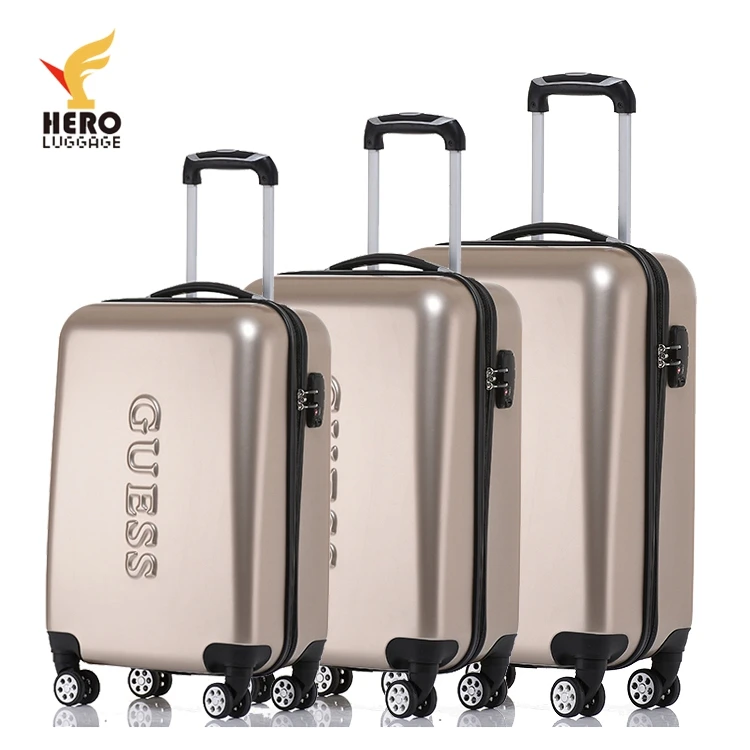 guess hard shell luggage