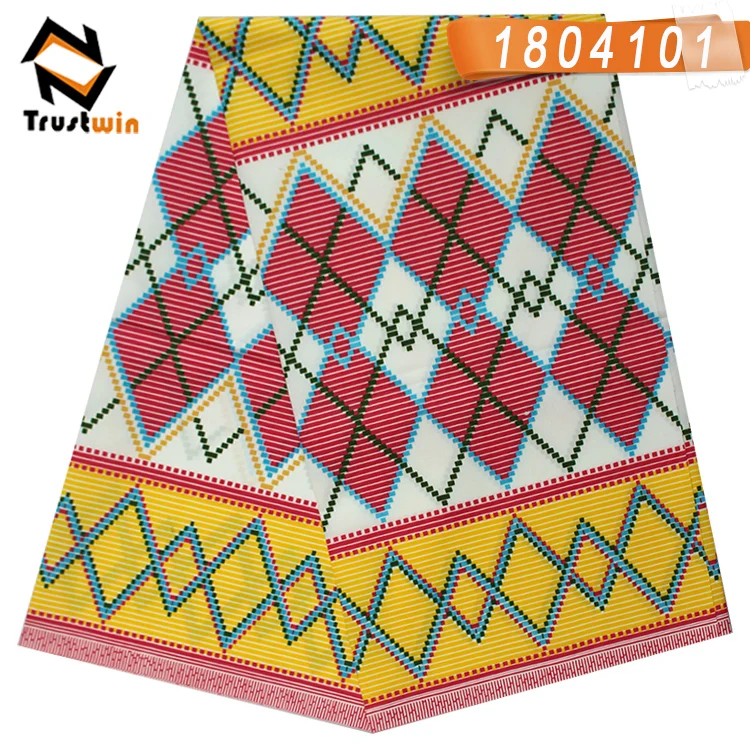 
African wax prints fabric ankara 100% cotton material 