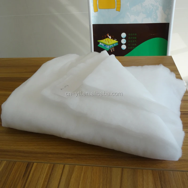 Silk-like Insulation Polyester Quilt Batting Padding Wadding