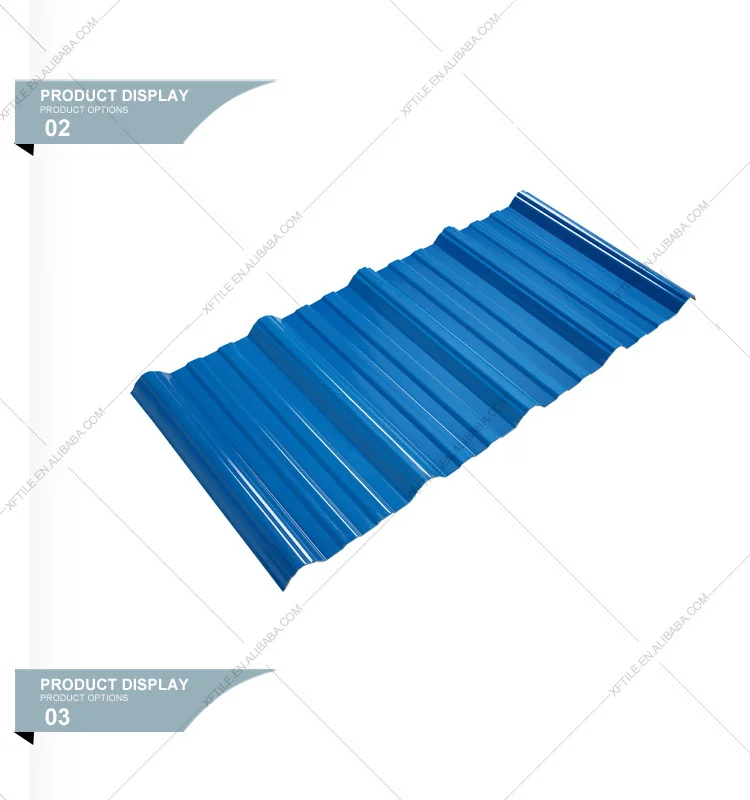 Wholesale trapezoid pvc roof sheet tile ceiling