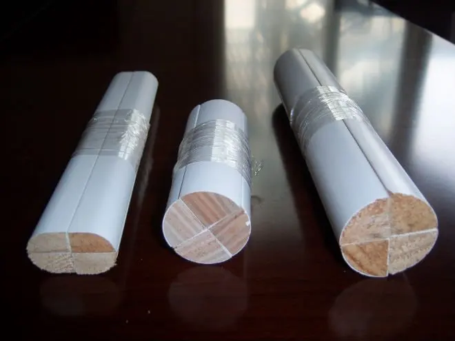 Gesso_Primed_Quarter_Round_Moulding