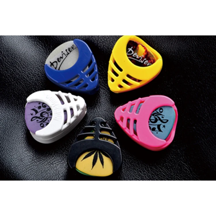 

wholesale color plastic guitar pick holder case, Mixed