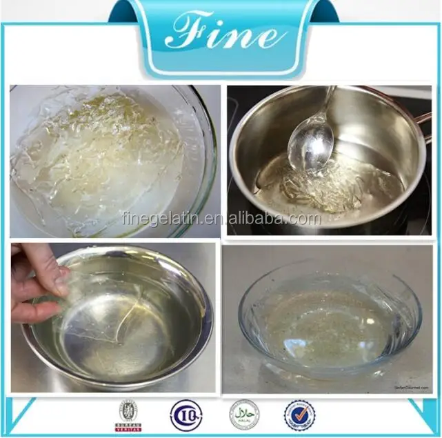 
Gelatin Sheet /Leaf Gelatin Sheet Used For Dessert 