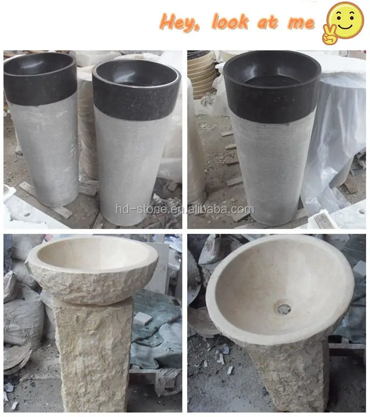 Natural Stone Wash Basin Floor Standing Wash Basin Pedestal Basin Buy