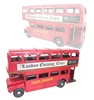 Wholesale London Double Decker Bus Model Metal Vintage Retro Diecast Bus Model