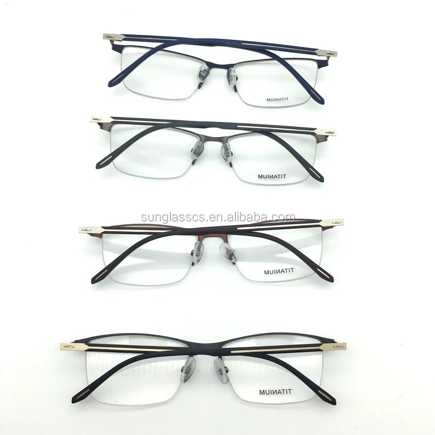 Wholesale Titanium Eyewear Frame Japanese Eyewear Brands Buy Metal