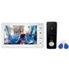 Newest interphone 4 wire high quality Home security camera intercom system 1080AHD door video phone with SD card