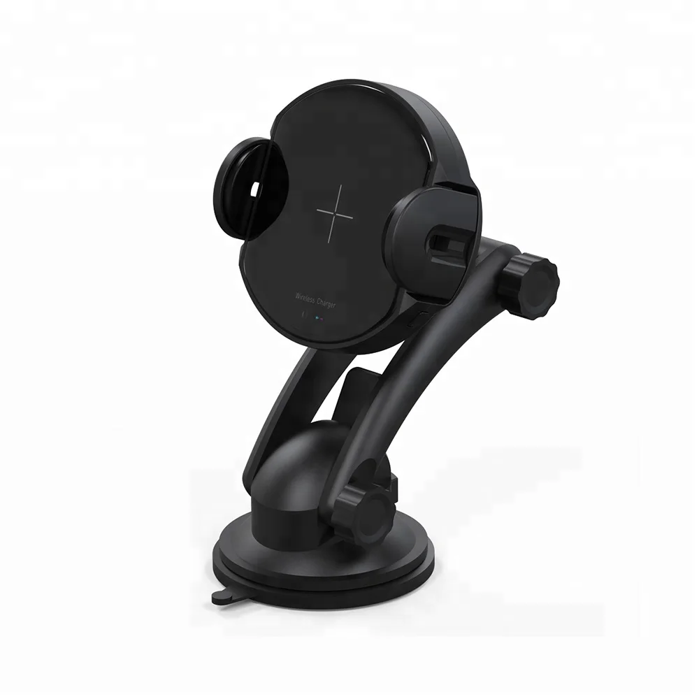 

New Appearance Full Mirror 10W/15W Auto Wireless Car Charger Holder for iPhone