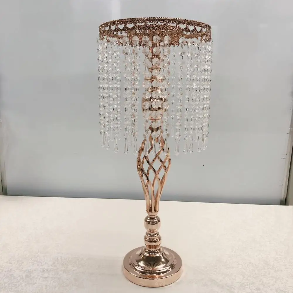Best selling gold crystal wedding table centerpieces