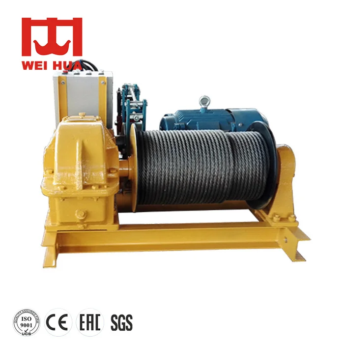 10 Ton 100kg High Speed Hydraulic Anchor Electric Cable Pulling Winch