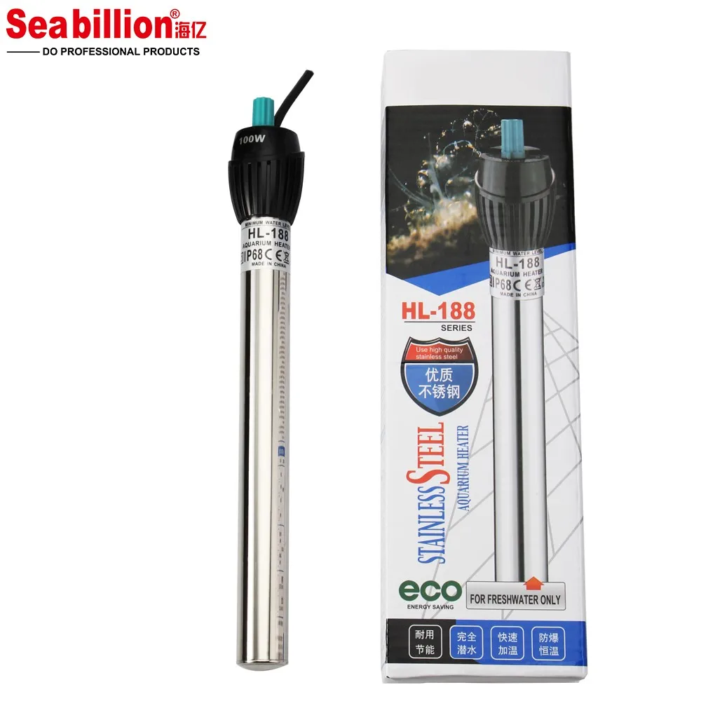 Seabillion Aquarium Heater For Tropical Fish Tank 200w Electronic