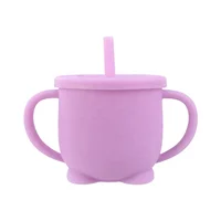 

Infant Training Cup Animal Spill-proof Silicone Baby Sippy Kids Cup