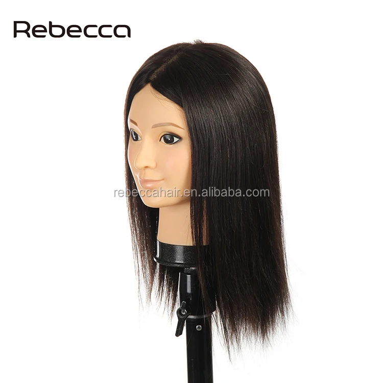 
Rebecca wholesale cheap synthetic Korea hair hairdresser mannequin head Korea hot 