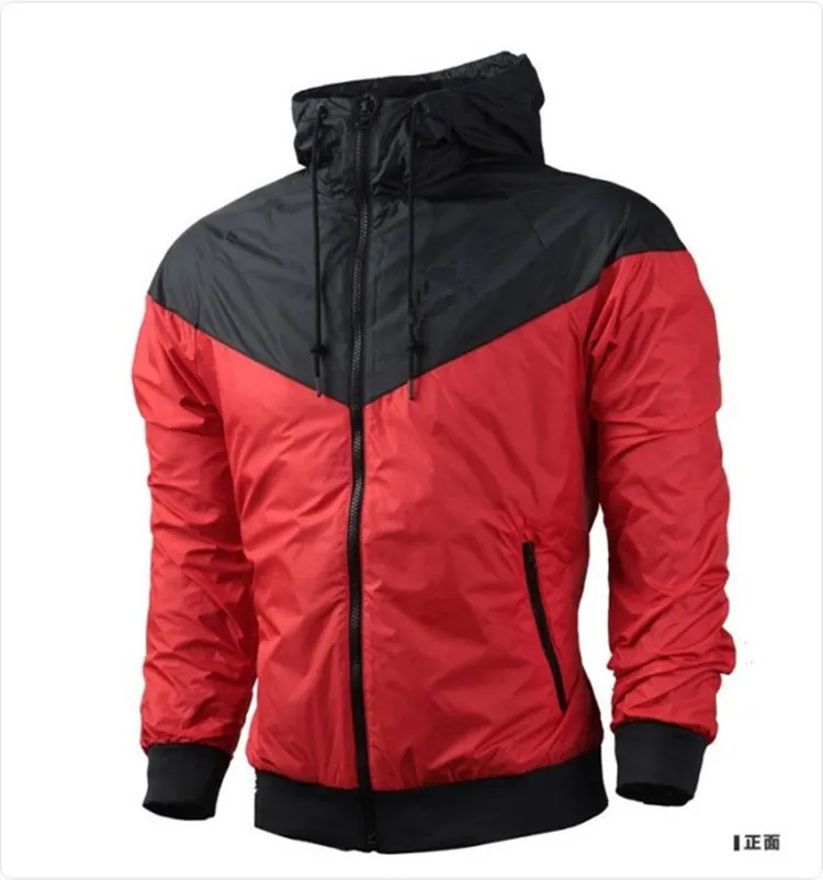 

Hot 2018 Spring and Summer Hip HOP Sunscreen Jacket With Zipper Hoodies Sports Outwear Ultra-thin Windbreaker jacket, Multi