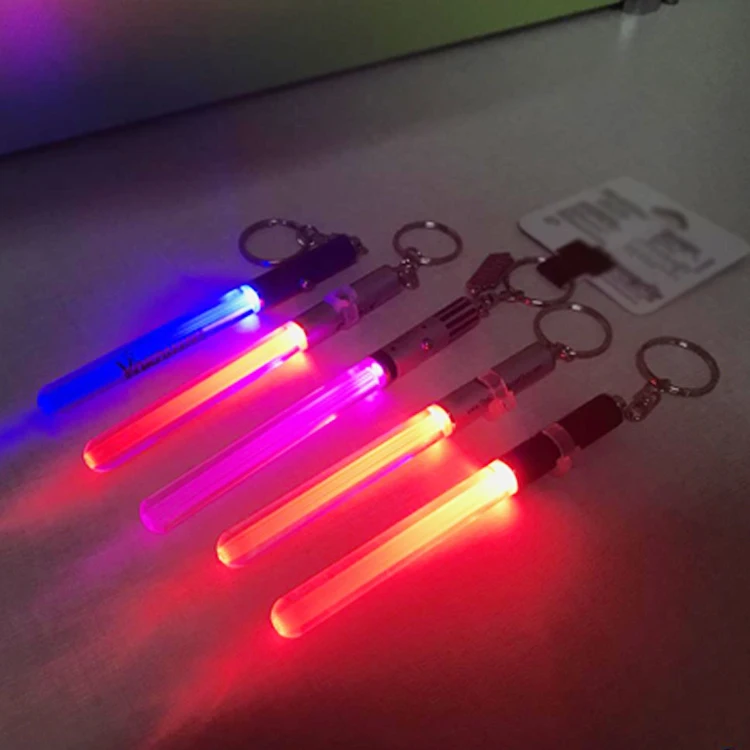 Party Favor Colorful Customized Size Led Keychain Stick Led Acrylic
