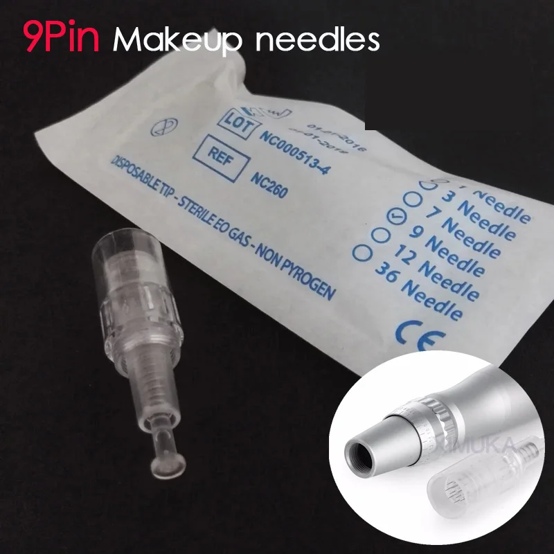 

9/12/36Pin Nano 3D Screw Sterilized Packaged Permanent Makeup Needles Eyebrow Lips Body Face Beauty Needles