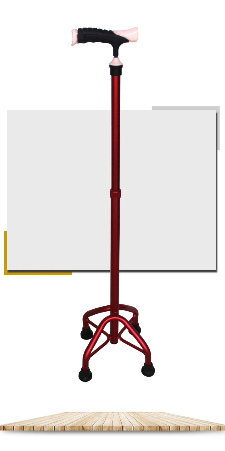 Walking Stick 4 Feet Walking Aid Adult With Non Slip Rubber Tips