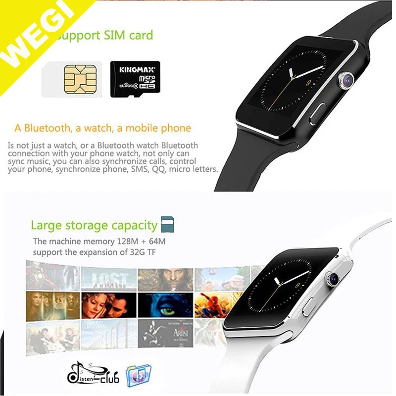 smartwatch with camera and speaker
