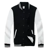 Patchwork Plain Sport Sweatsuit Raglan Sleeve Blank Hoodie Plain Varsity Jacket Wholesale