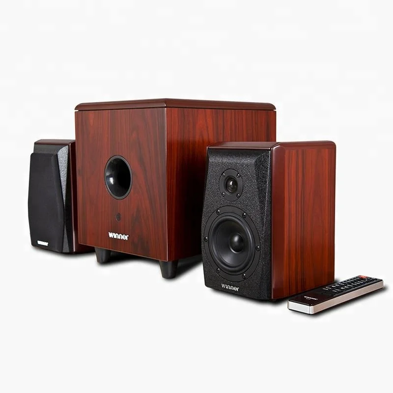 

TY-D01E Multimedia Speaker 2.1 Computer Speakers, Black/red
