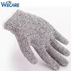 13Gauge HPPE Knitted Chef Hand Protection Anti Cutting And Slicing Kitchen Working Level 5 Cut Resistant Gloves
